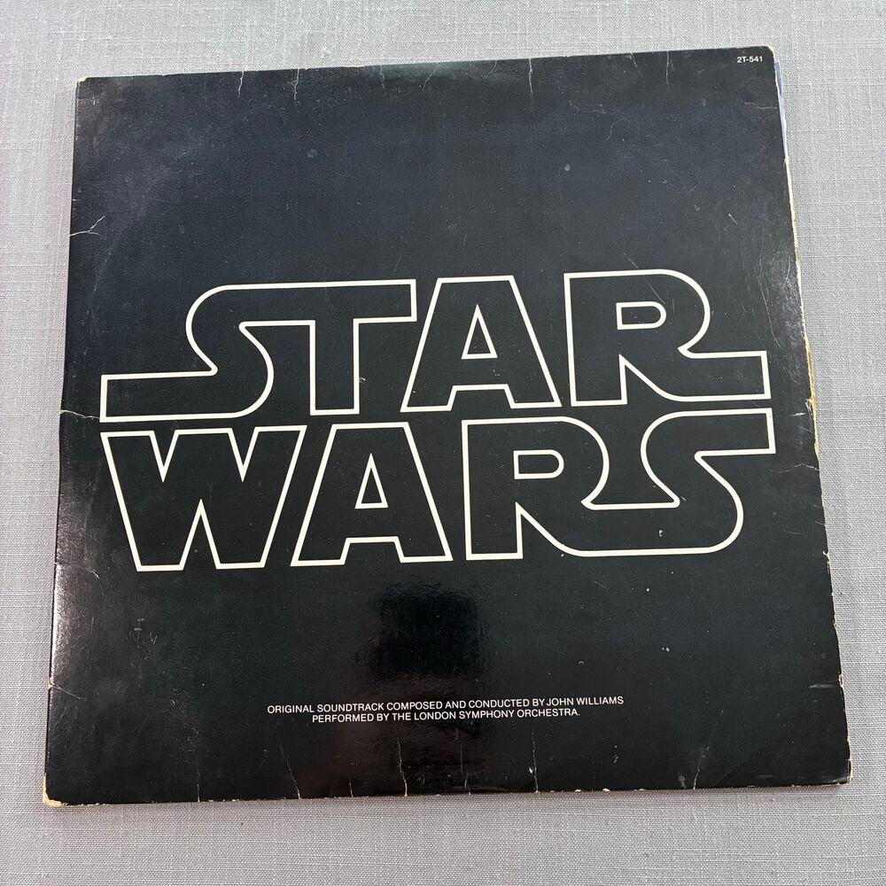 Star Wars Original Soundtrack 2LP Vinyl 1977 John Williams Gatefold Record